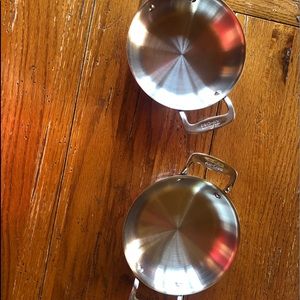 All Clad, Set of 2, 6” Au Gratin Pans, New